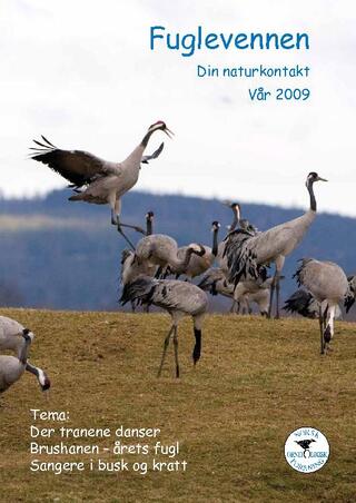 Forsiden til Fuglevennen vår 2009