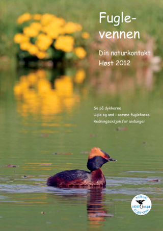 Forsiden til Fuglevennen høst 2012