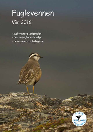 Forsiden til Fuglevennen vår 2016