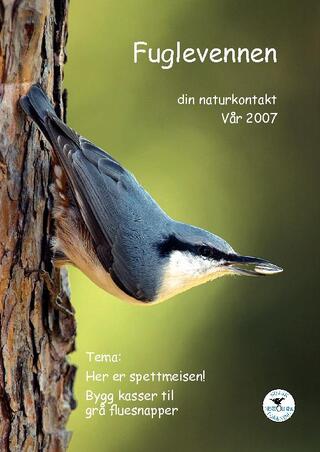 Forsiden til Fuglevennen vår 2007