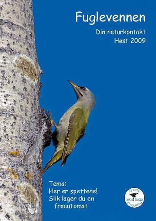 Forsiden til Fuglevennen høst 2009